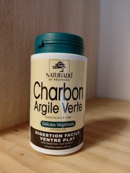 CHARBON ARGILE VERTE 120GEL...