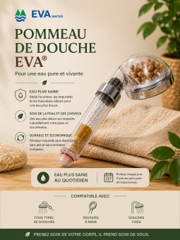 Pommeau de douche filtrant...