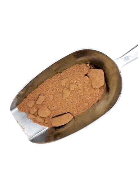 Guarana graines réduites en poudre bio vrac plante sèche