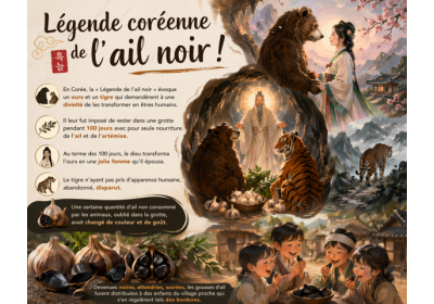 Légende de l'ail noir : origine et mythe coréen fascinant